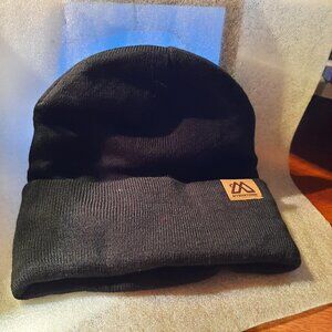 NEW ! Men Mysuntown Beanie Hat Faux Fur Black